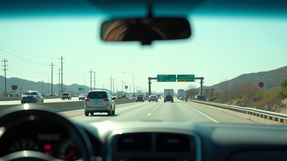 Do You Need Car Insurance to Drive in Mexico? 1 Car approaching the San Ysidro border crossing into Tijuana, Mexico