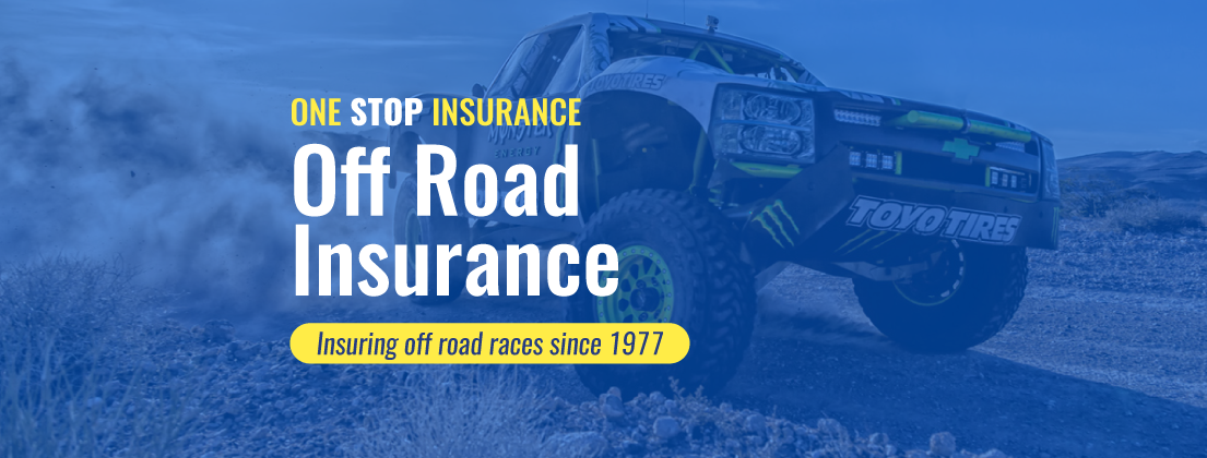 Off-road racing insurance - insuring off-road races since 1977