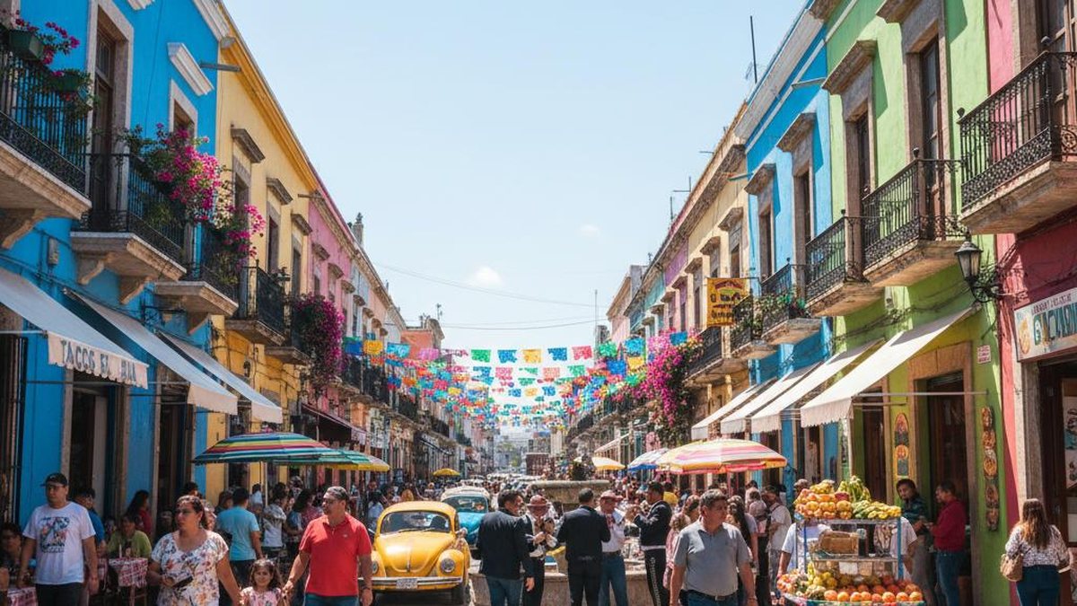 Day Trip to Tijuana From San Diego: Itinerary, Parking and Tips 1 Lively street scene in Tijuana, Baja California